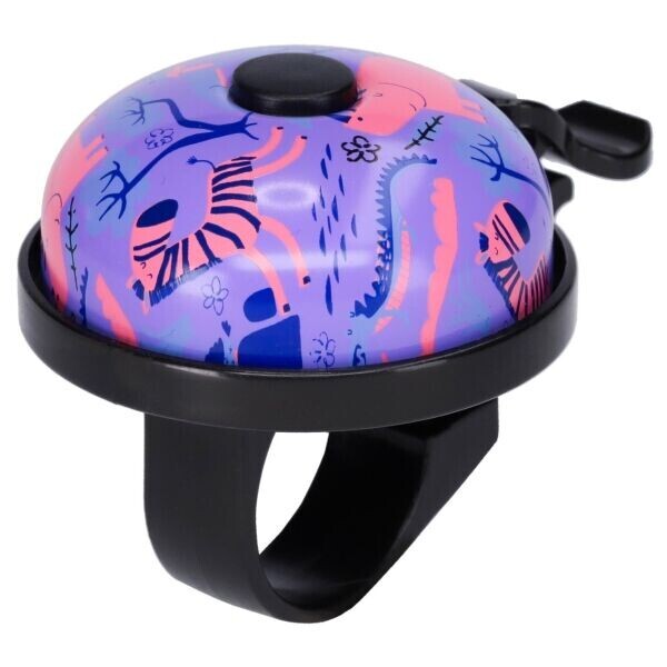 Arcore ABL SAFARI Dětský zvonek na kolo, fialová, velikost