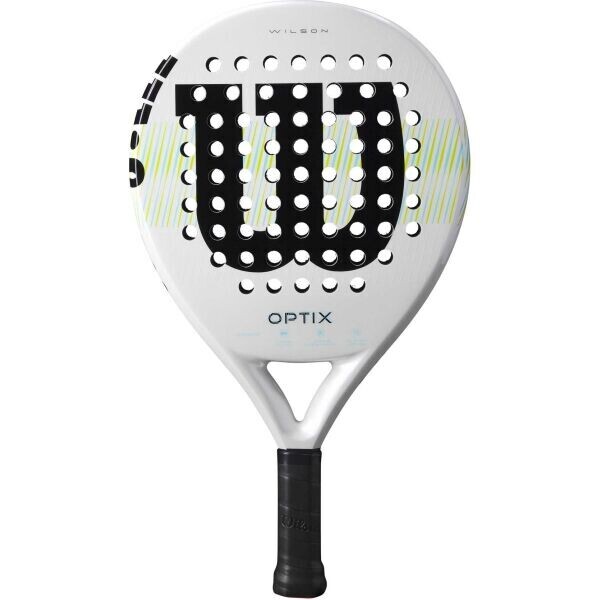 Wilson OPTIX V1 Padel raketa, bílá, velikost