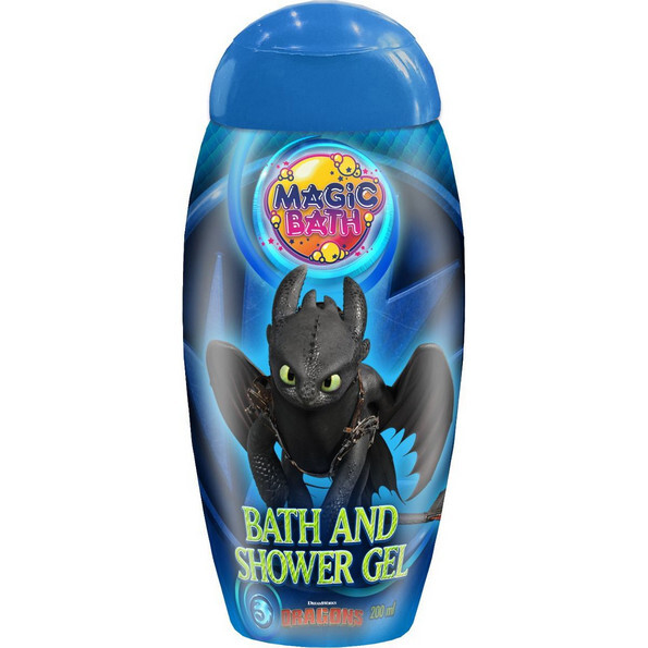 Dětský koupelový a sprchový gel Jak vycvičit draka 200 ml (EPE-4791)