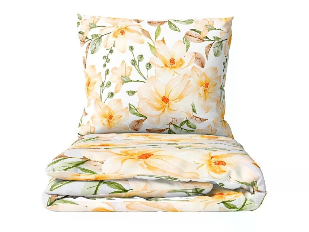 TipTrade Bavlněné povlečení 140x200 + 70x90 cm - Kouzlo magnólie
