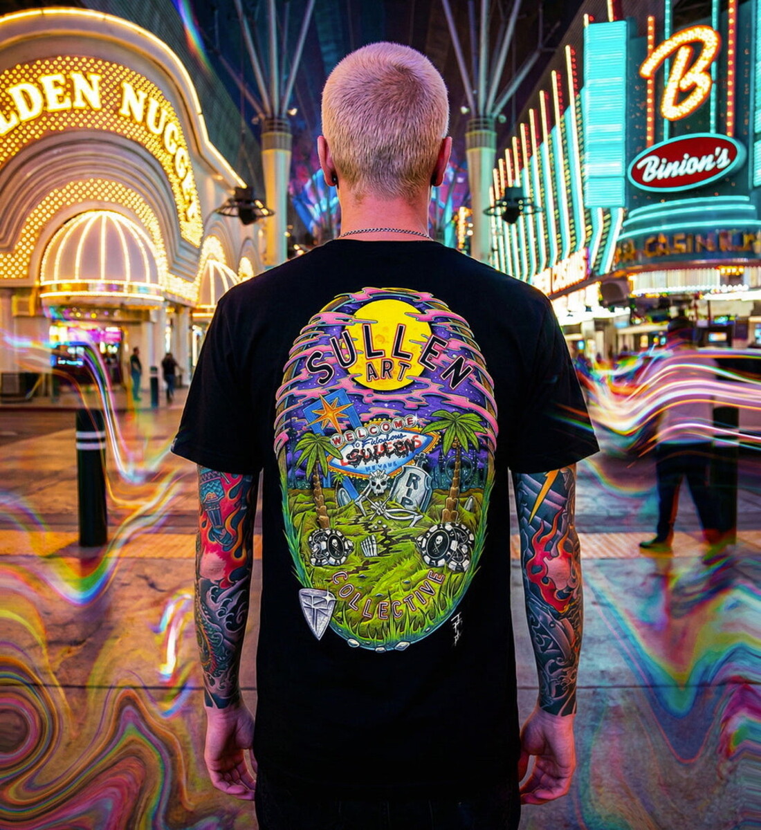 tričko hardcore pánské - RICK TRIP - SULLEN - SCM7579_BK M