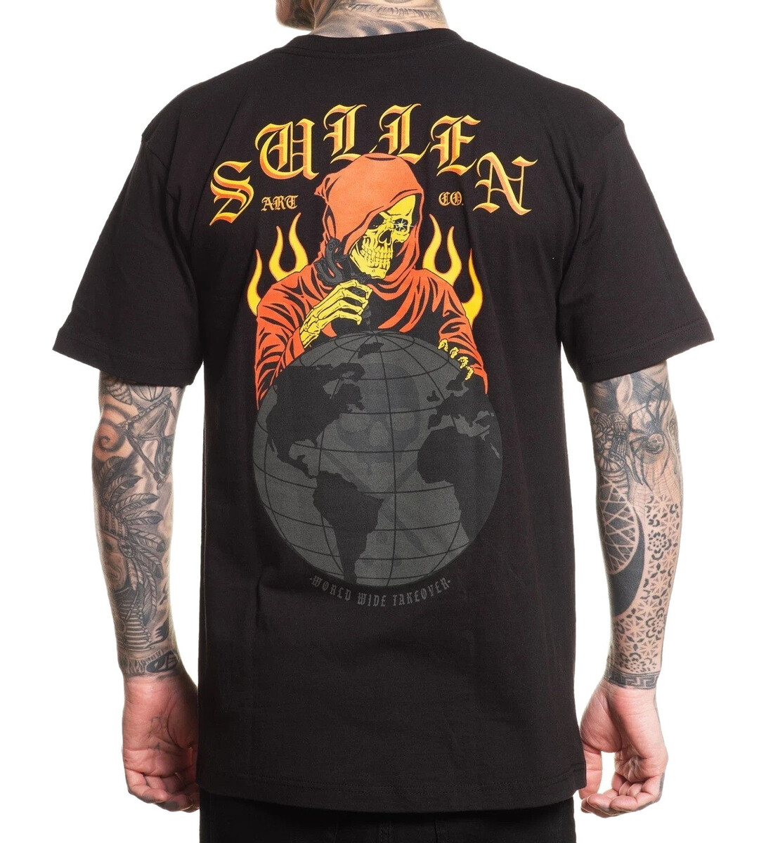 tričko hardcore pánské - TAKEOVER - SULLEN - SCM6808_BK M