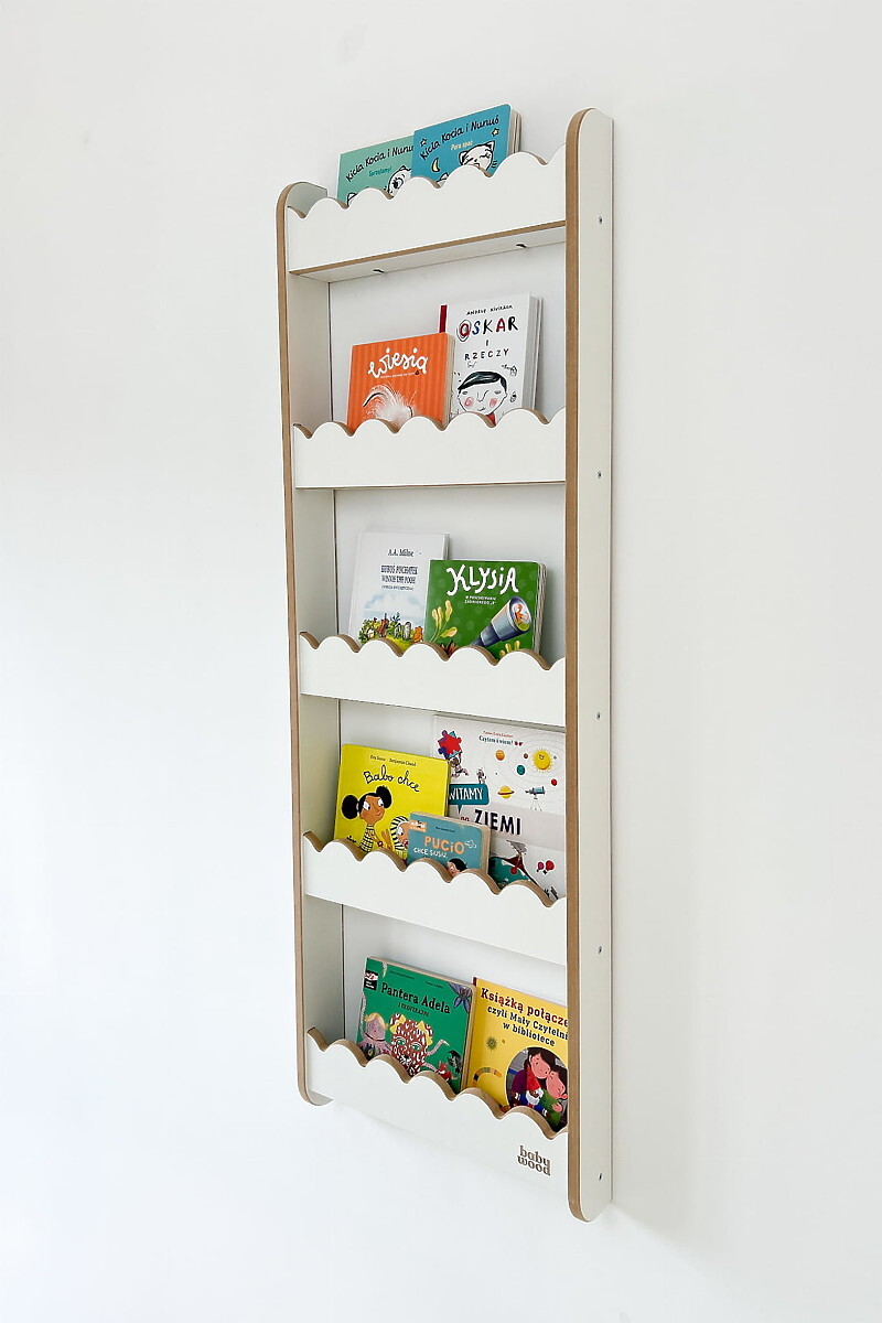Ourbaby Wall shelf WAVE L white