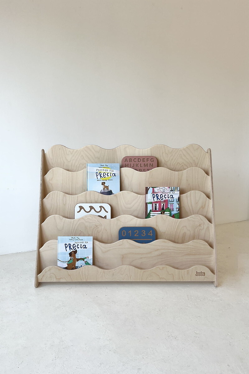 Knihovna WAVE L - přírodní