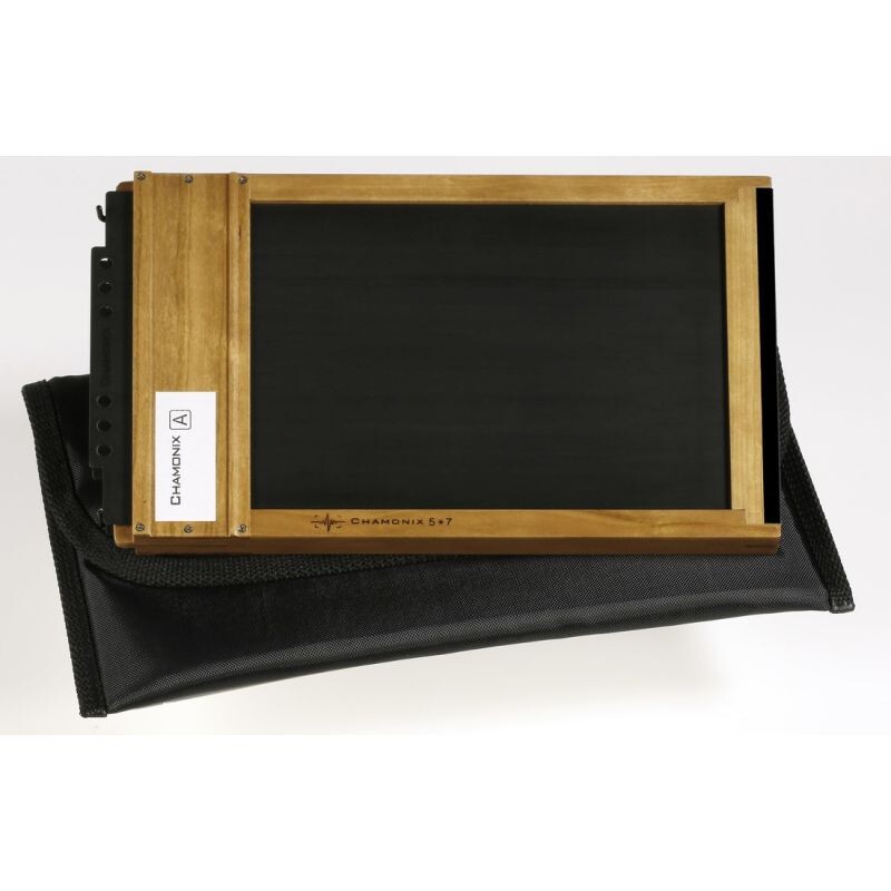 CHAMONIX dřevěná kazeta na filmy 8x10