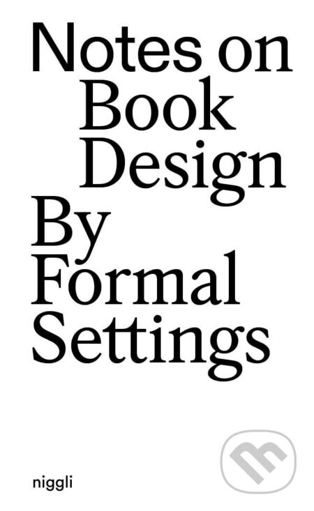 Notes on Book Design - Amanda-Li Kollberg
