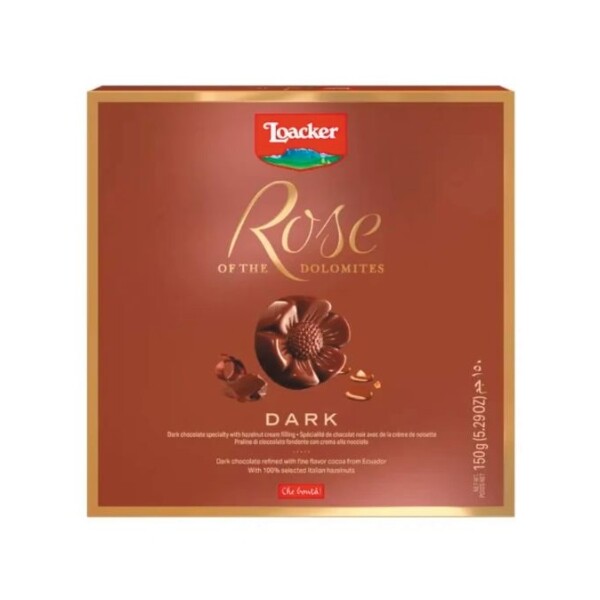 Loacker Rose of Dolomites 150g Dark-Noir