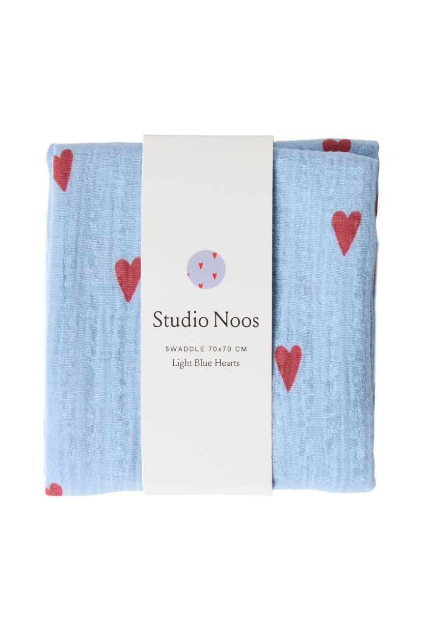 STUDIO NOOS SWADDLE ZAVINOVAČKA Print Medium | Blue Hearts