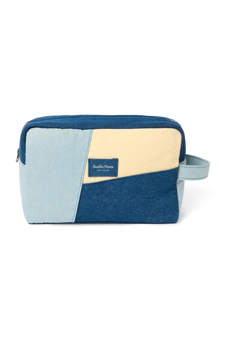 STUDIO NOOS Patchwork Toiletry - toaletní taštička | Denim