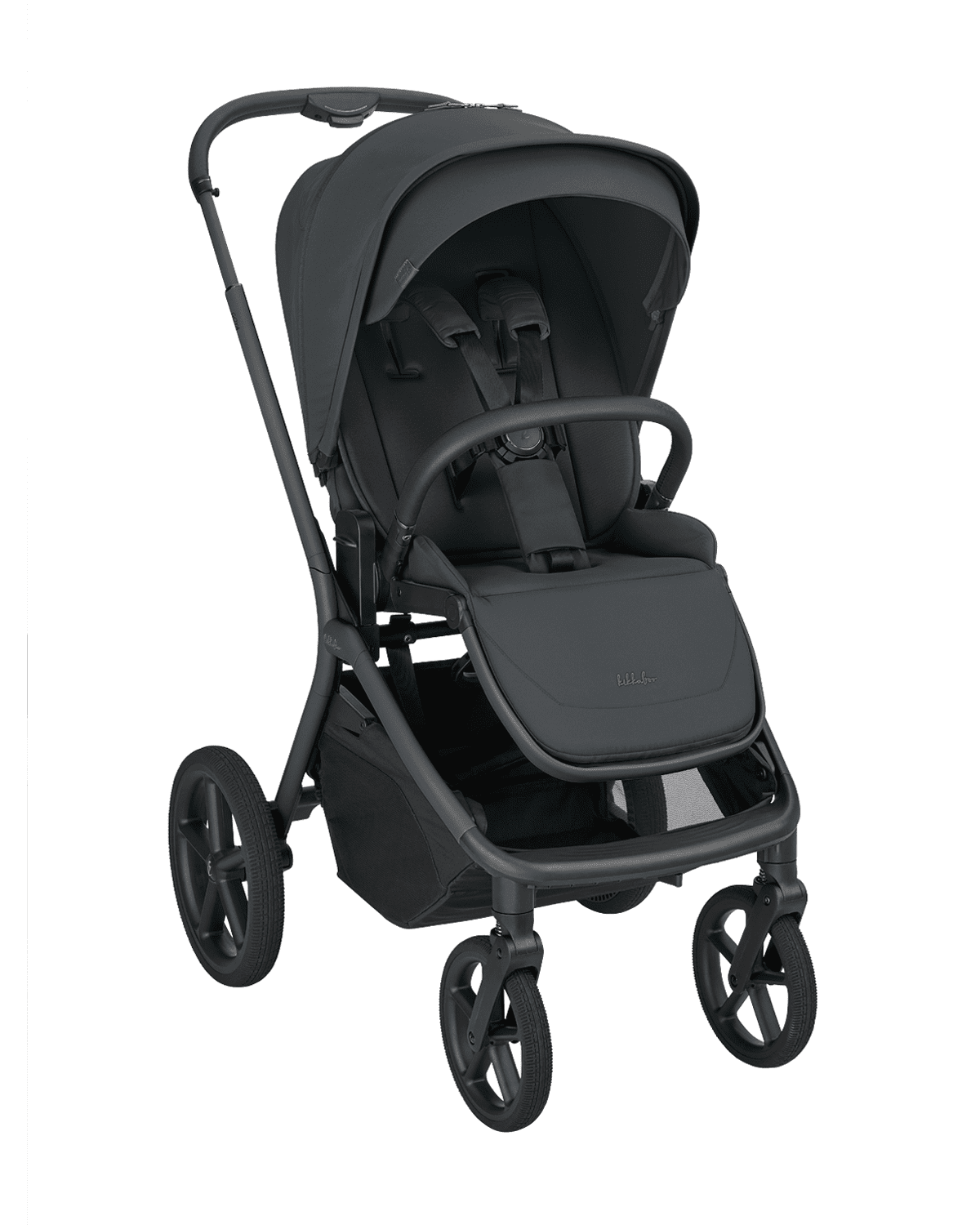 KikkaBoo Kočárek 2v1 Goya Platinum Graphite