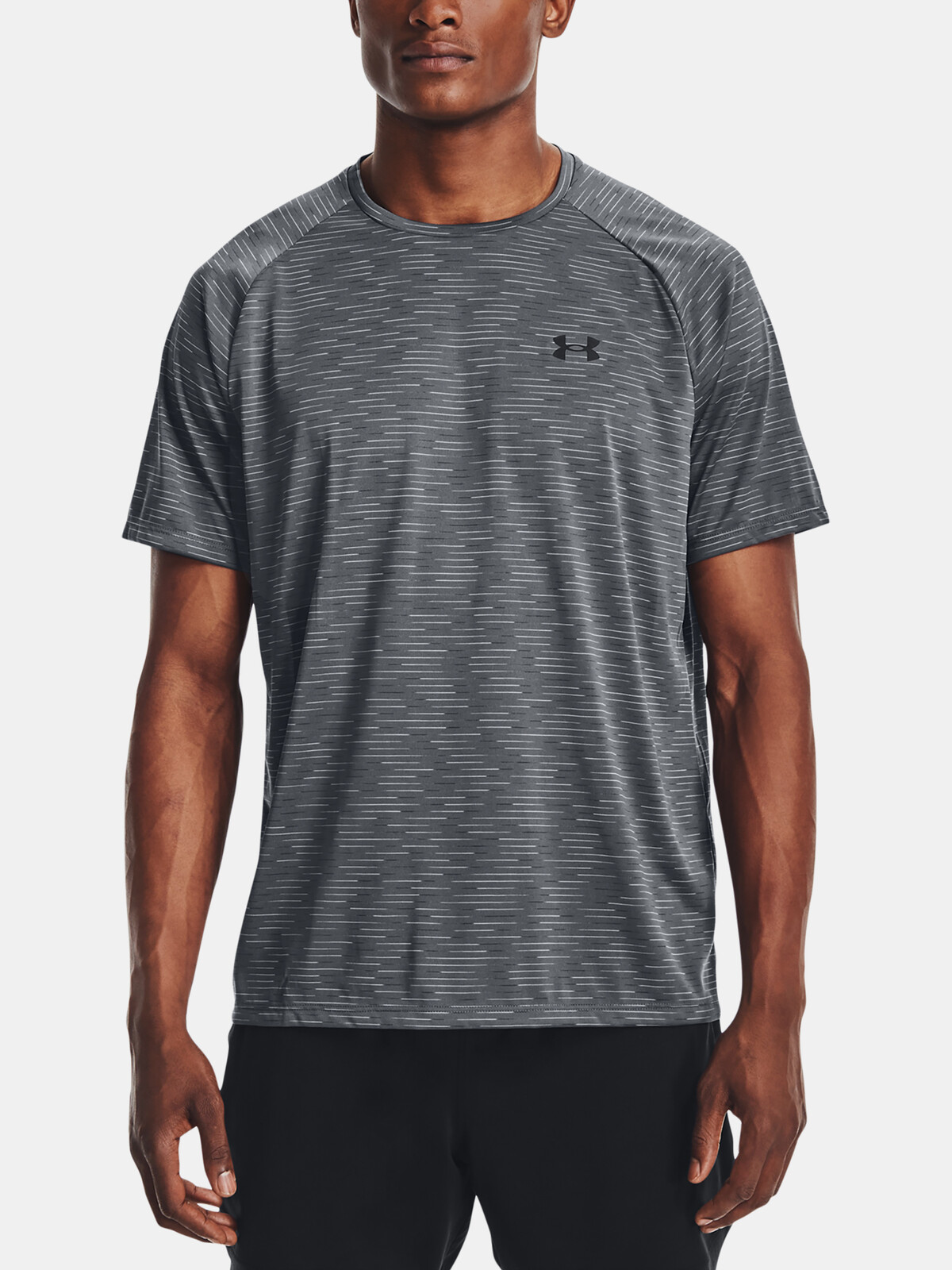 Under Armour Tričko Tech 2.0 Dash SS-GRY - Pánské
