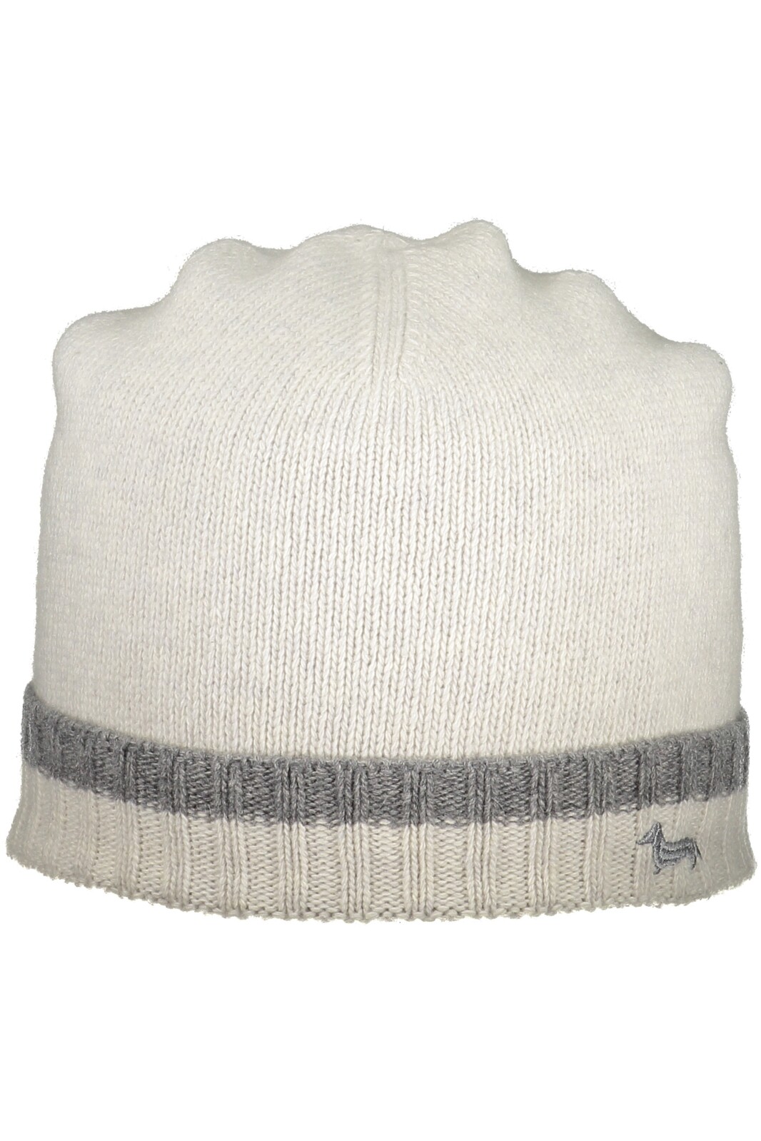 Pletená čepice s pruhem