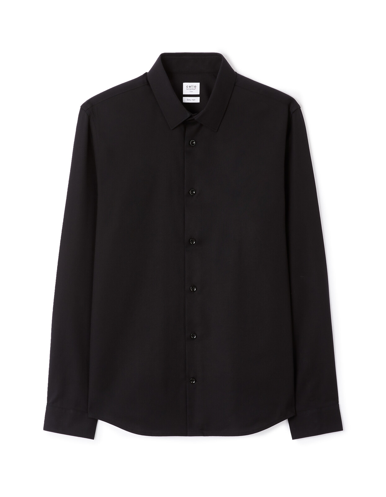 Pánská černá slim fit košile Celio