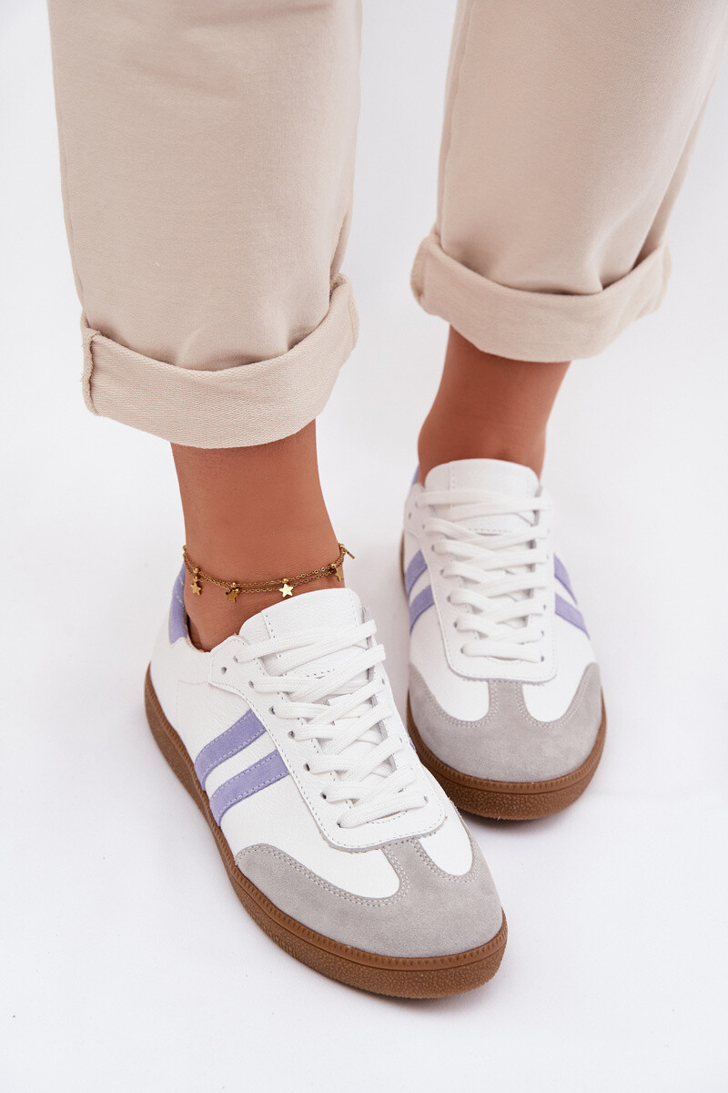 Zazoo N1068 dámské nízké tenisky bílo-modré