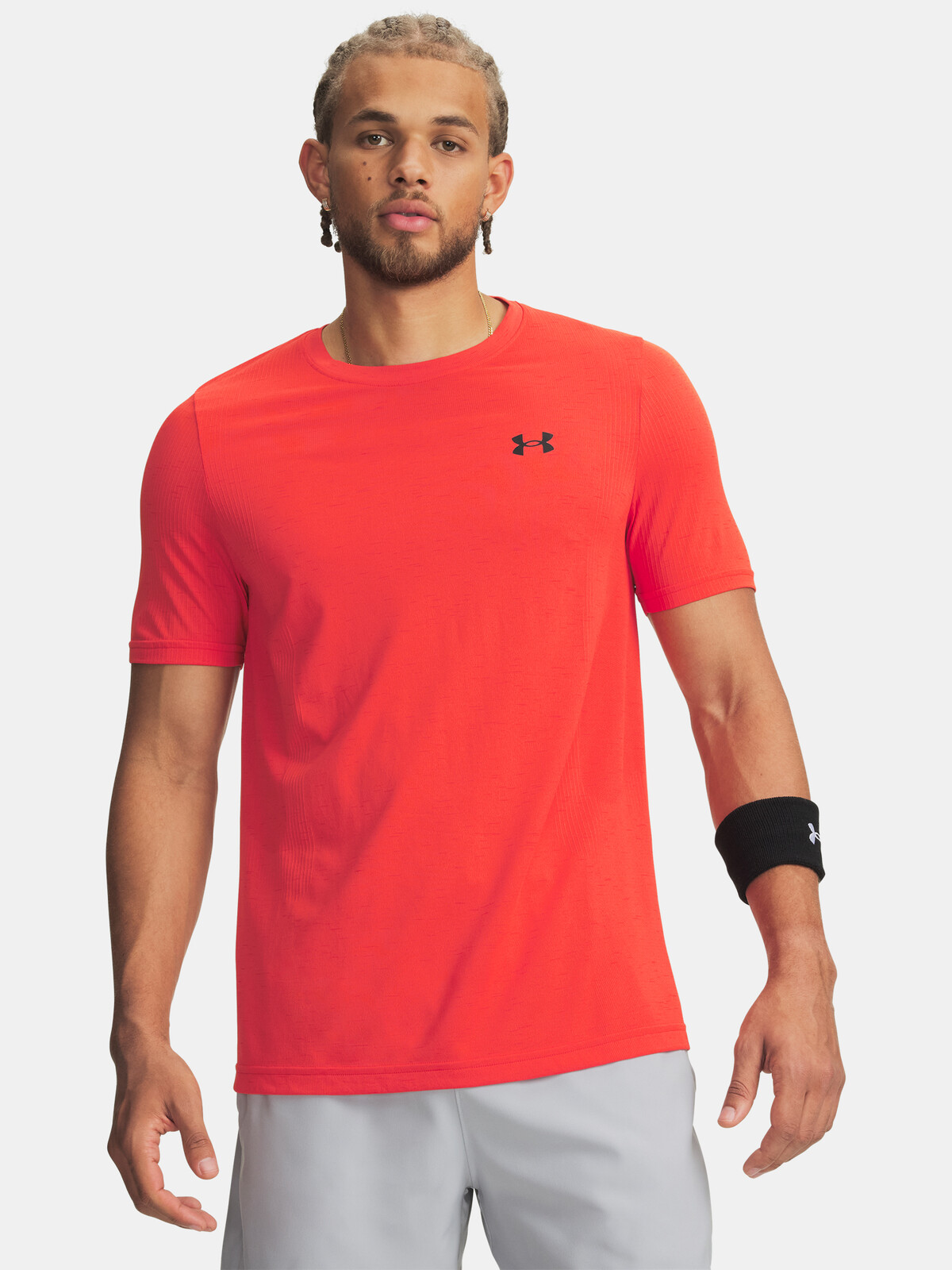Pánské triko Under Armour Vanish Seamless SS-RED