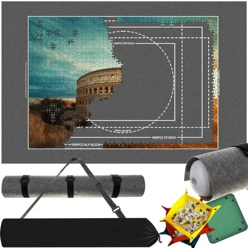 Podložka na skládání puzzle - 115 × 67 cm