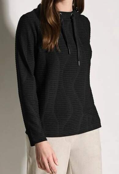 Dámská černá mikina Cecil