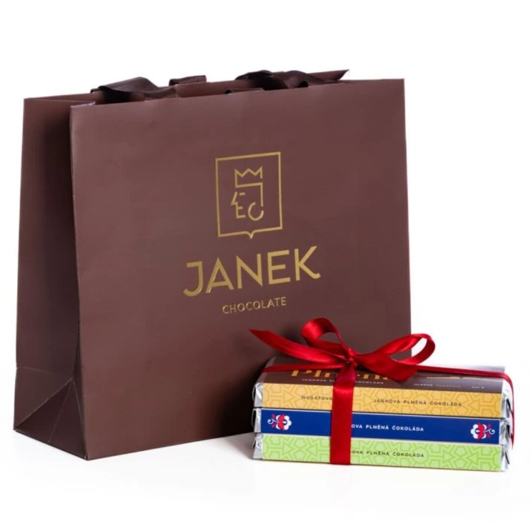 JANEK Top Jankovo valentýnské trio - Moravská, Dubajská a nugátová 600 g