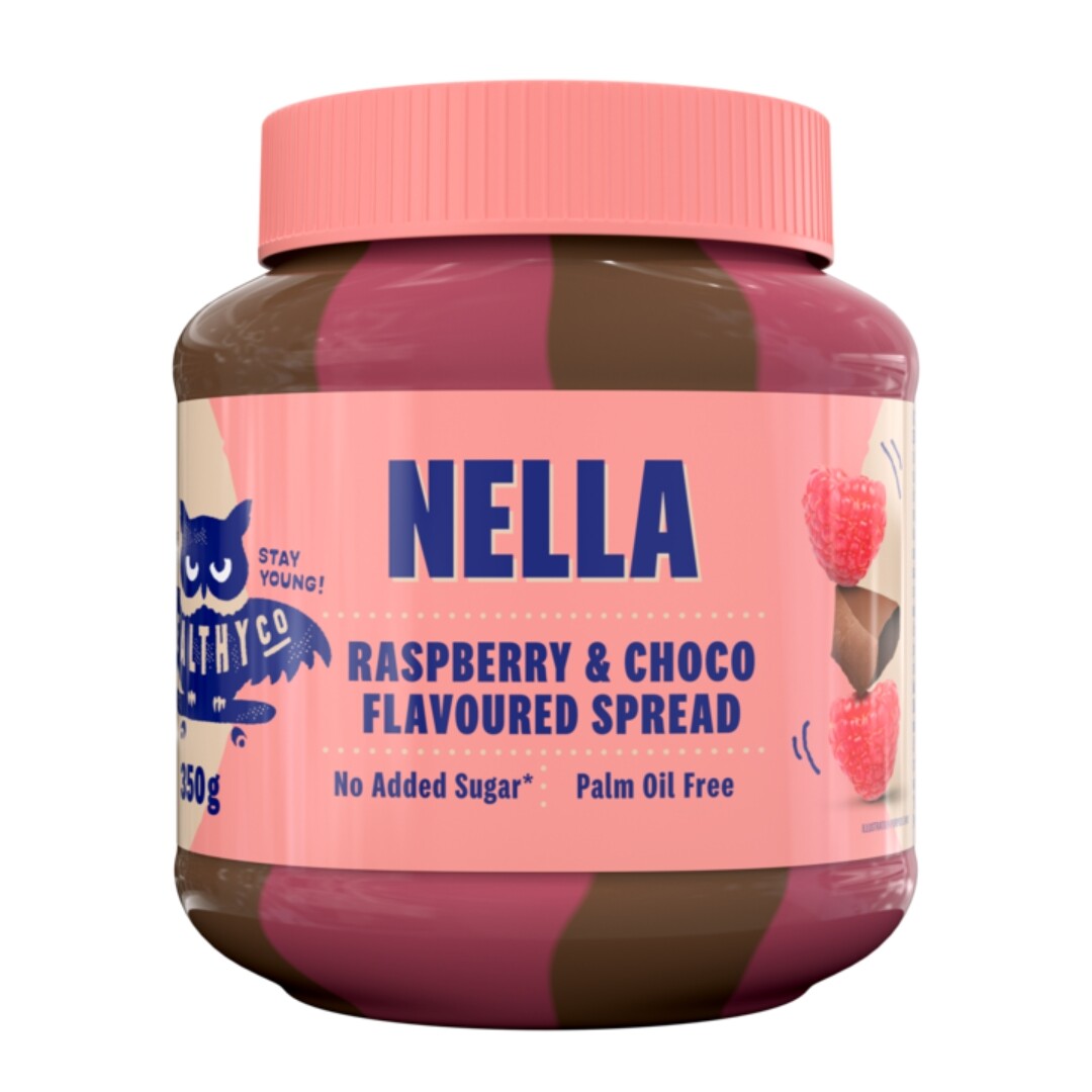 HealthyCo Nella Raspberry Chocolate 350 g