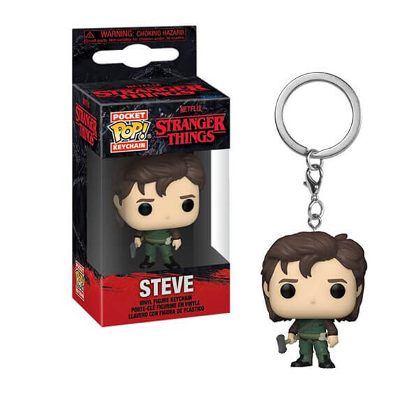 Funko POP! Stranger Things klíčenka - Hunter Steve
