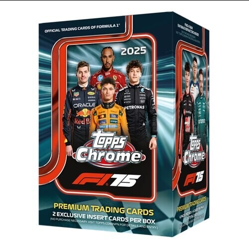 2025 Topps Chrome F1 Formula 1 Value Box