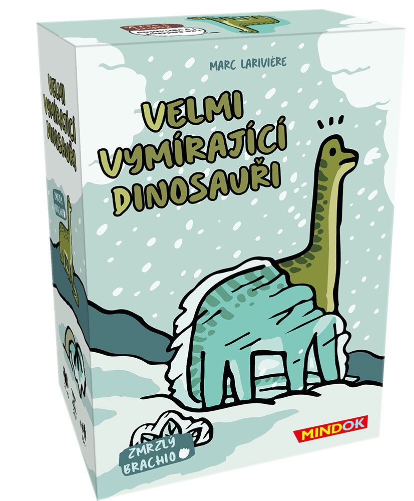 Mindok Velmi vymírající dinosauři: Zmrzlý Brachio + promo
