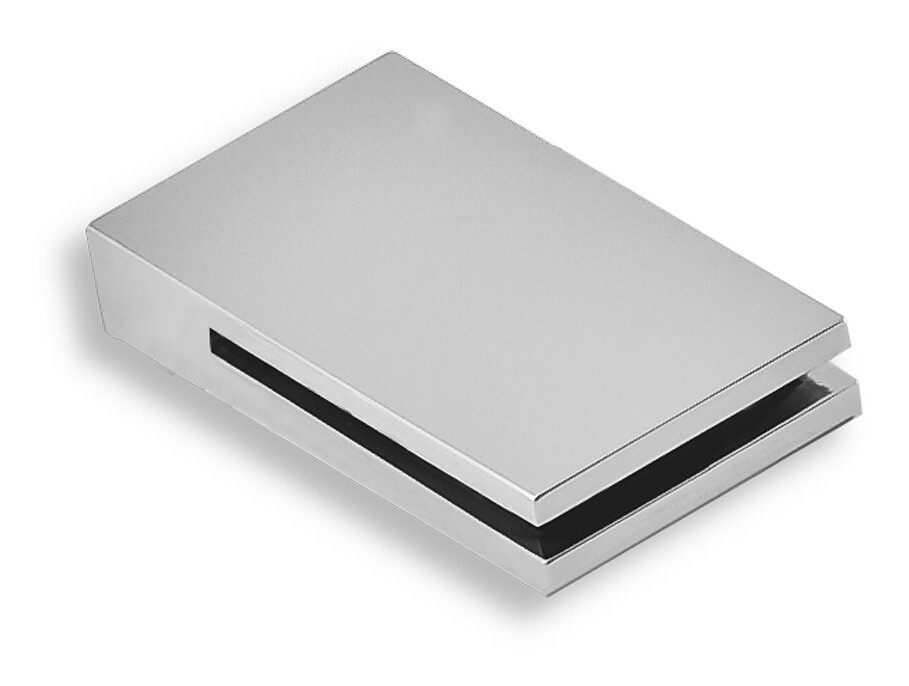 NOVASERVIS 0940,00 Nosič poličky chrom - 1 kus (pro sílu skla do 6 mm) (0940,00)