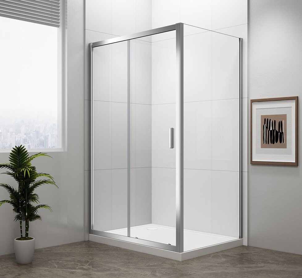 Polysan EASY obdélníkový sprchový kout 1300x700mm, čiré sklo L/P varianta