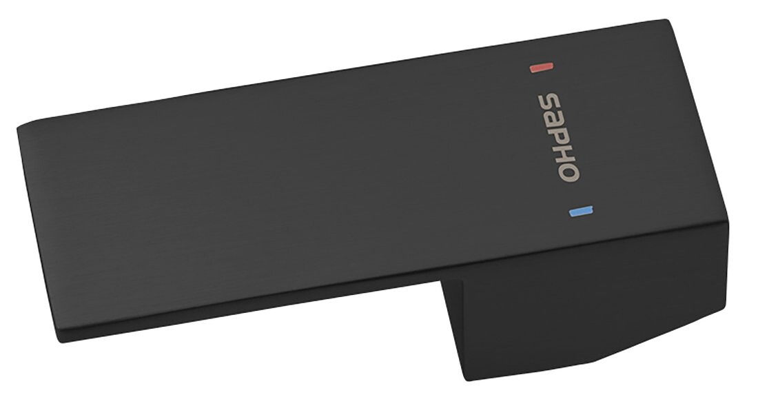 Sapho CUBEMIX ovládací páka, černá mat