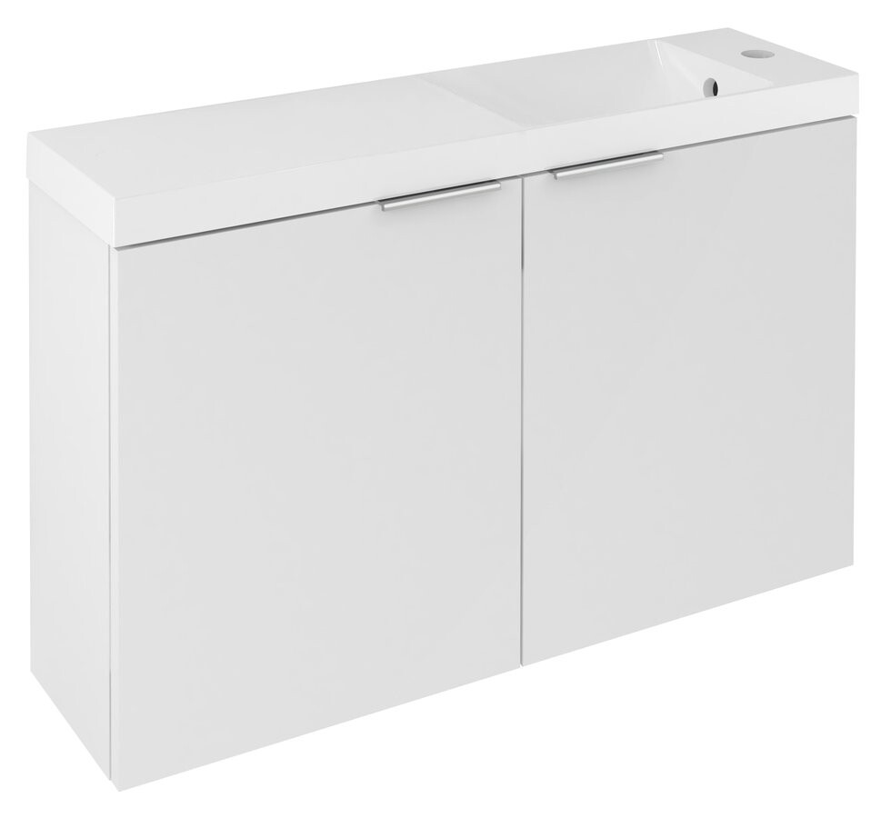 Sapho LATUS X umyvadlová skříňka 78,8x50x22cm, bílá
