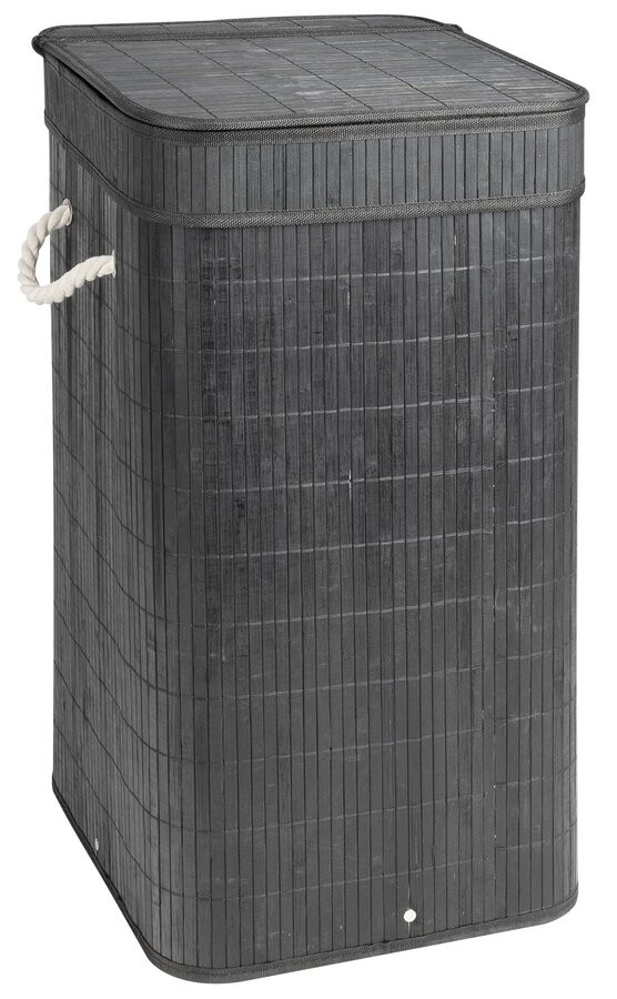 Gedy TATAMI koš na prádlo 35,5x63x35,5cm, černá/bílá