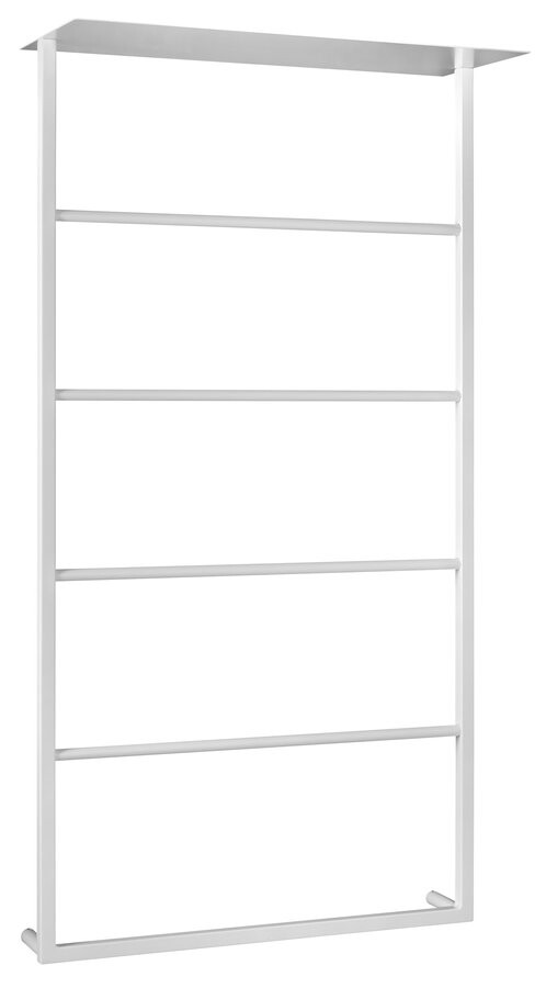 Sapho SKA nástěnný sušák ručníků s policí 604x1184x252mm, bílá mat