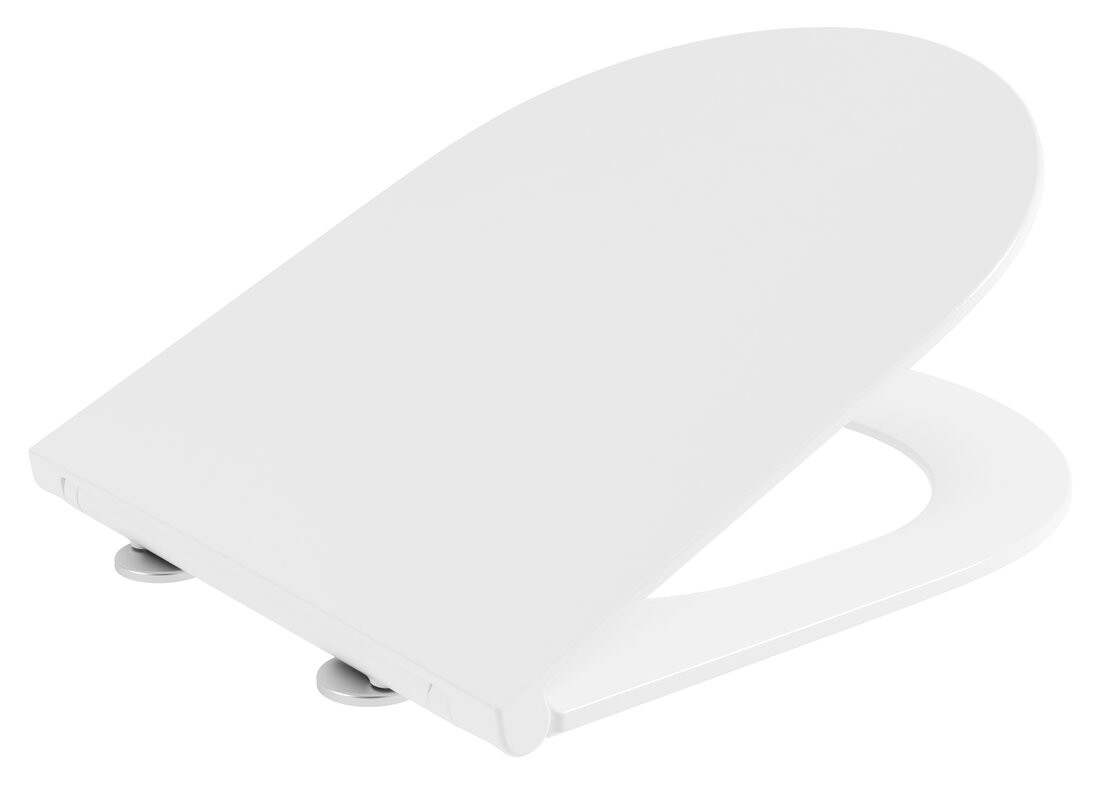 Sapho PACO WC sedátko, SLIM, Soft Close, Easy Take, bílá