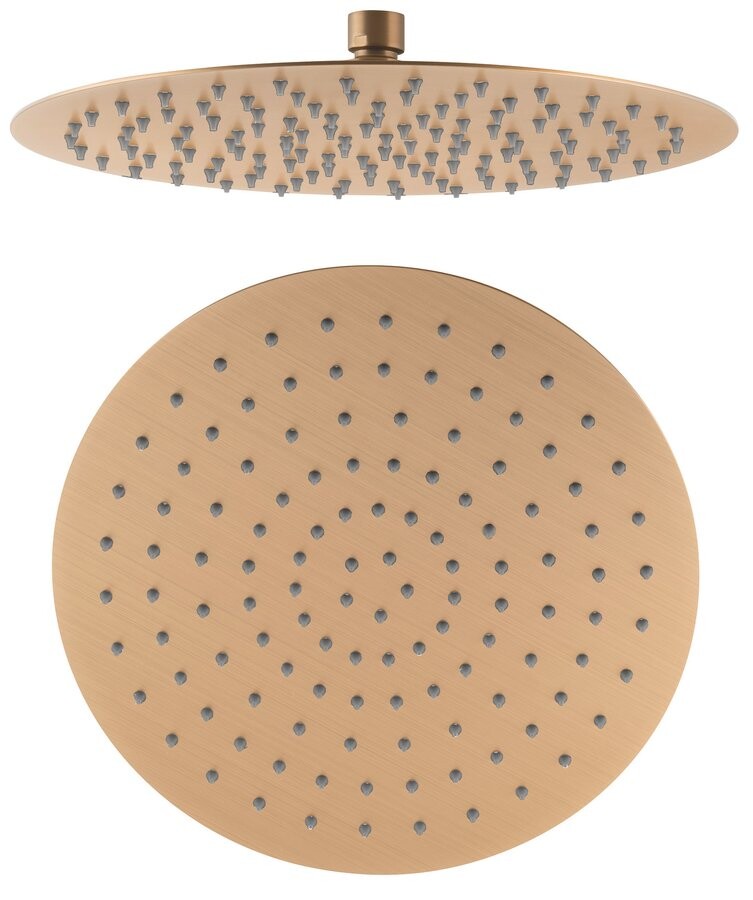 Sapho SLIM hlavová sprcha, průměr 300mm, měď mat