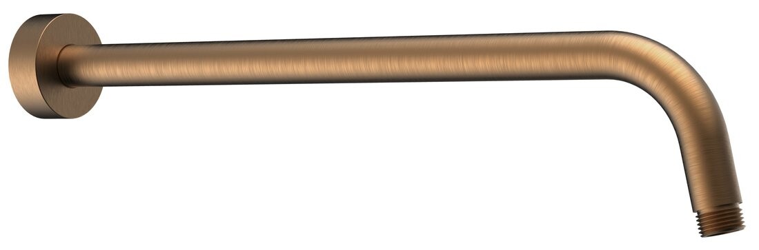 Sapho Sprchové ramínko kulaté, 400mm, měď mat