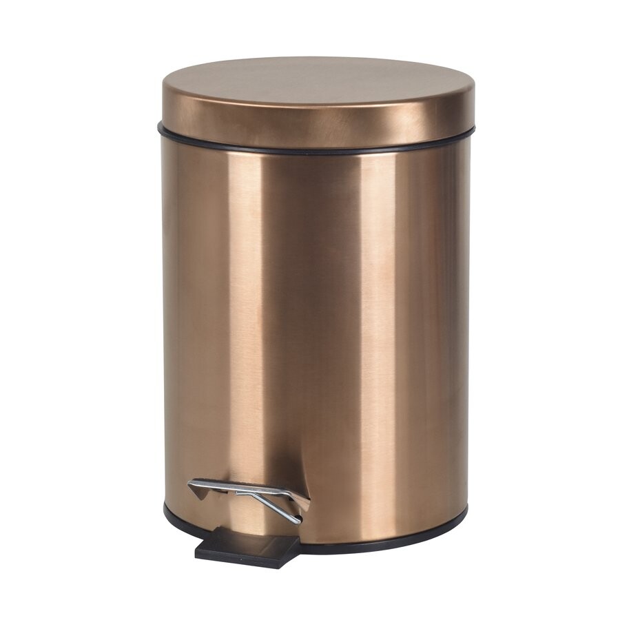 Sapho X-ROUND COPPER odpadkový koš 3l, měď mat