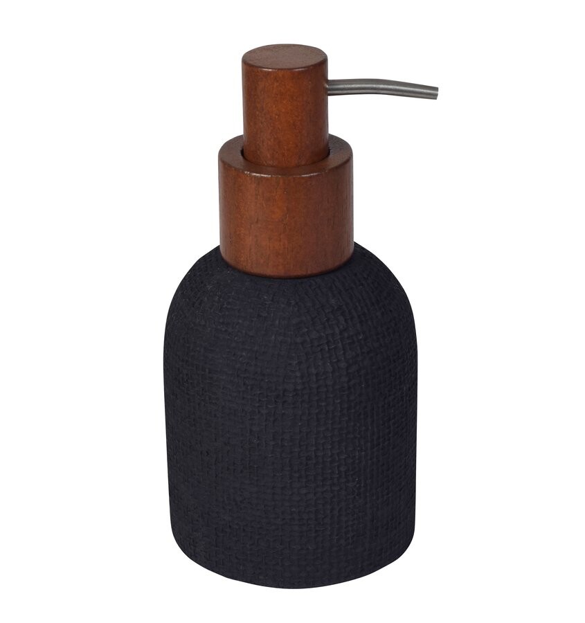 Sapho CRAFT dávkovač mýdla na postavení, acacia/černá