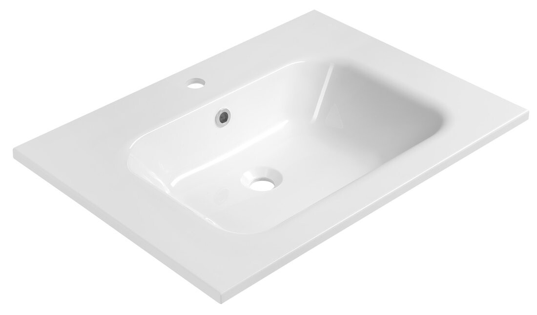 Sapho ARECA umyvadlo, litý mramor, 71x51,5cm, bílá