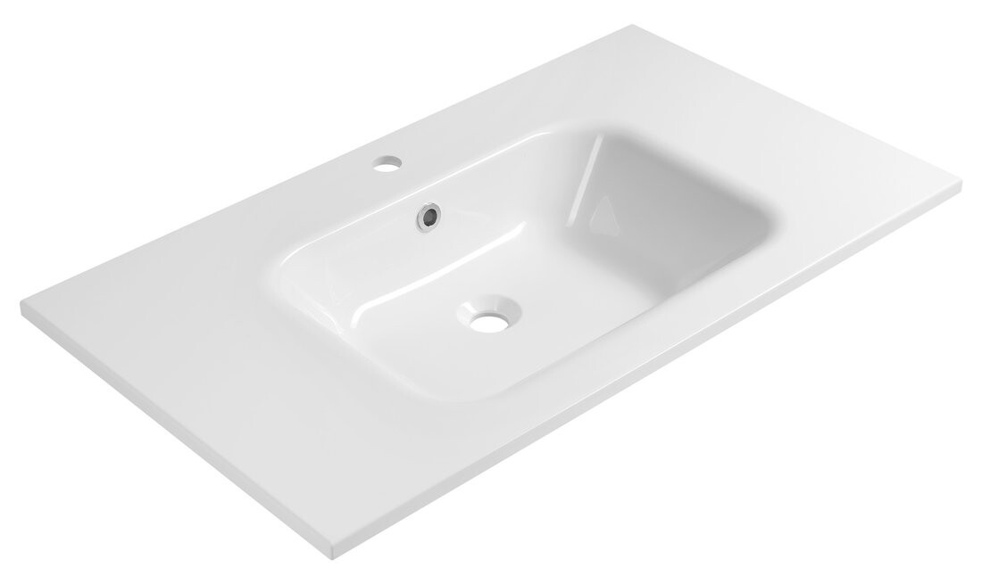 Sapho ARECA umyvadlo, litý mramor, 91x51,5cm, bílá