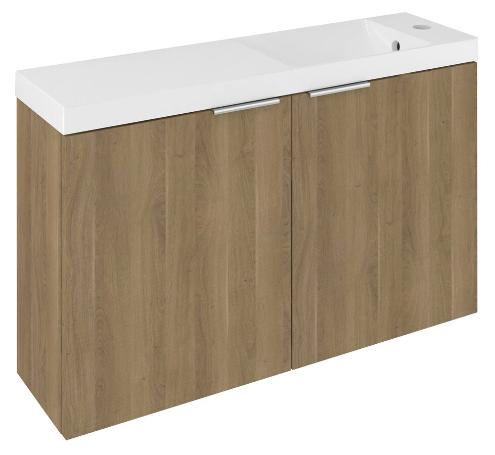 Sapho LATUS X umyvadlová skříňka 78,8x50x22cm, dub cuneo