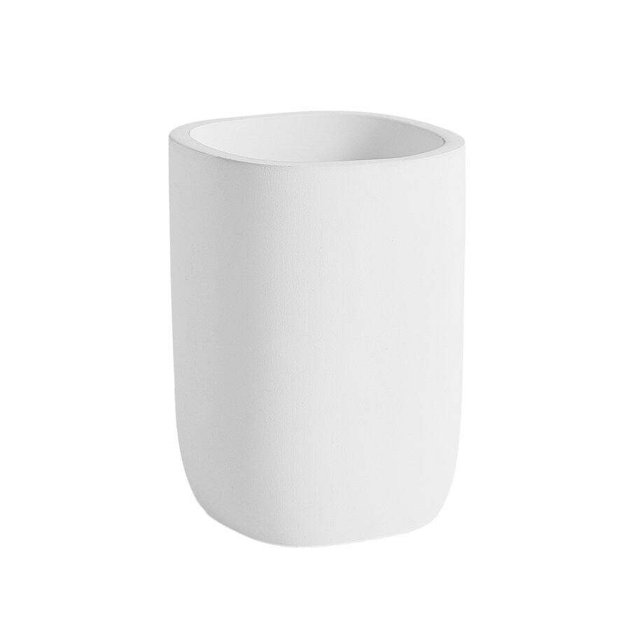 Gedy YLENIA sklenka na postavení, bílá