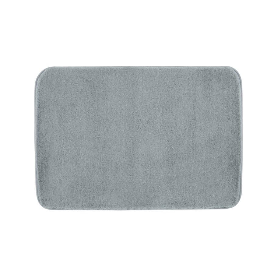 Gedy FUZZY koupelnová předložka, 60x100cm, 100% polyester, protiskluz, šedá