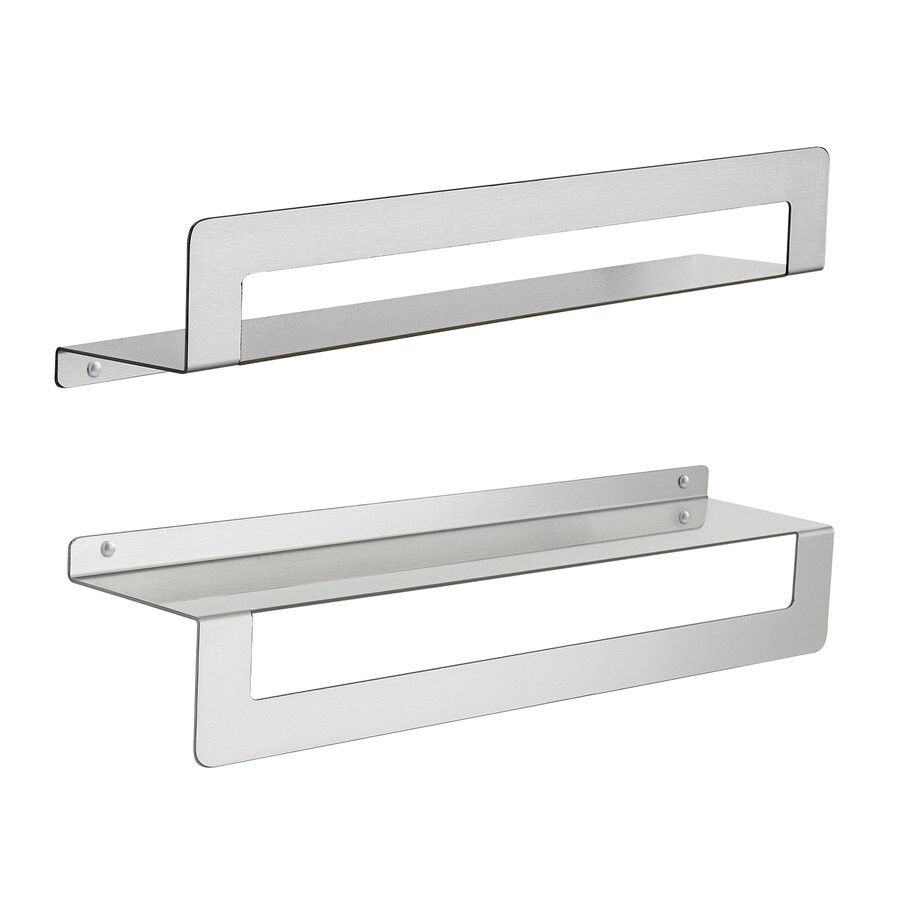 Gedy CLEO polička s držákem ručníků 500mm, nerez mat