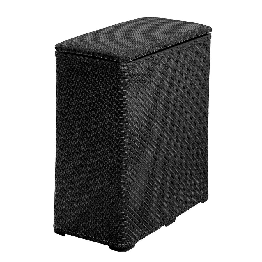 Gedy AMBROGIO koš na prádlo 50x55x28 cm, černá