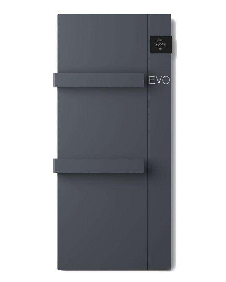 Sapho ONSEN EVO elektrické otopné těleso 400x900mm, 1000 W, antracit