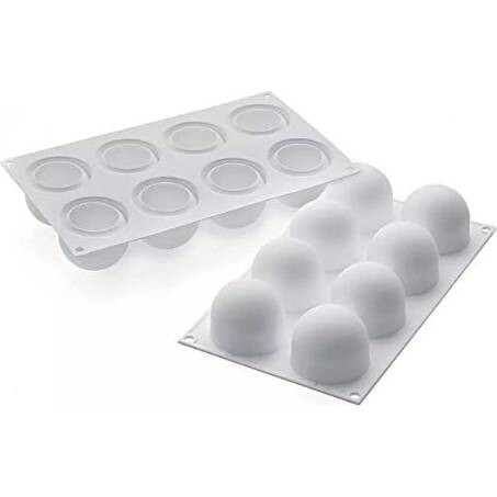 Silikonová forma na lanýže 8x120ml - Silikomart