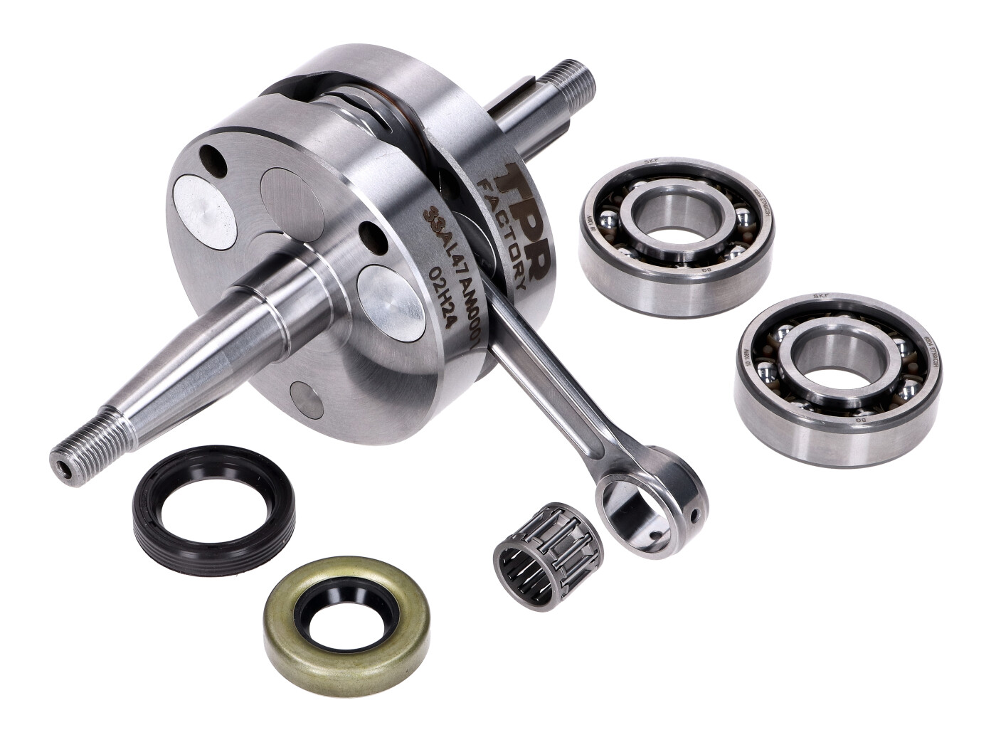 Top Performances Kliková hřídel TPR Factory 100 cm 47 mm zdvih pro Minarelli AM6, Aprilia, Beta, Peugeot