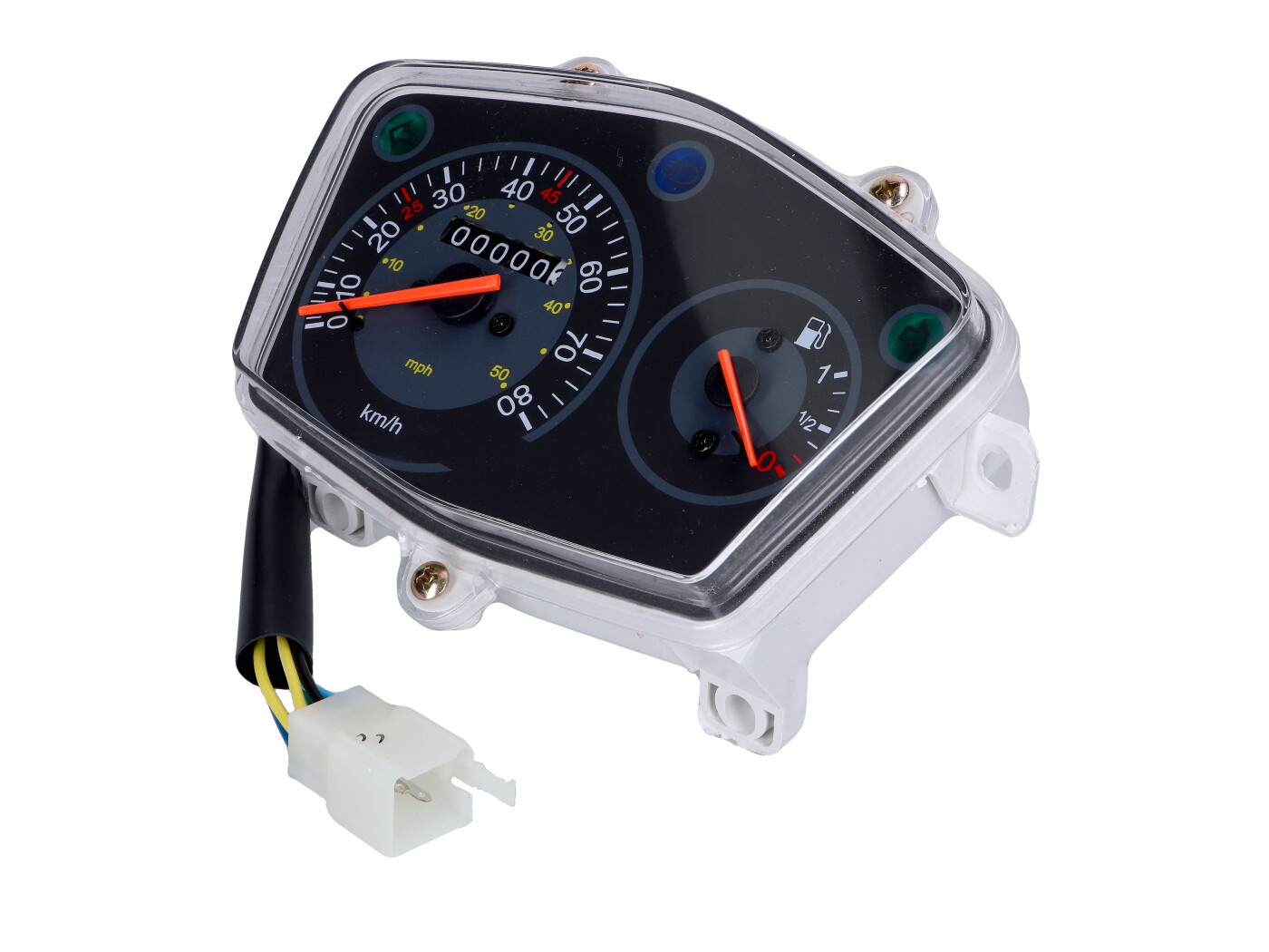 101 Octane Tachometr pro Peugeot Kisbee 50 4taktní 2010–2017