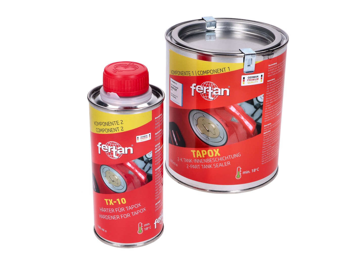 Diverse / Import Sada na těsnění nádrže Fertan Tapox 285 ml TX10 160 ml