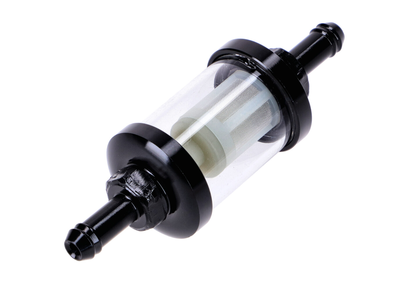 101 Octane Palivový filtr černý rozebíratelný 7 mm